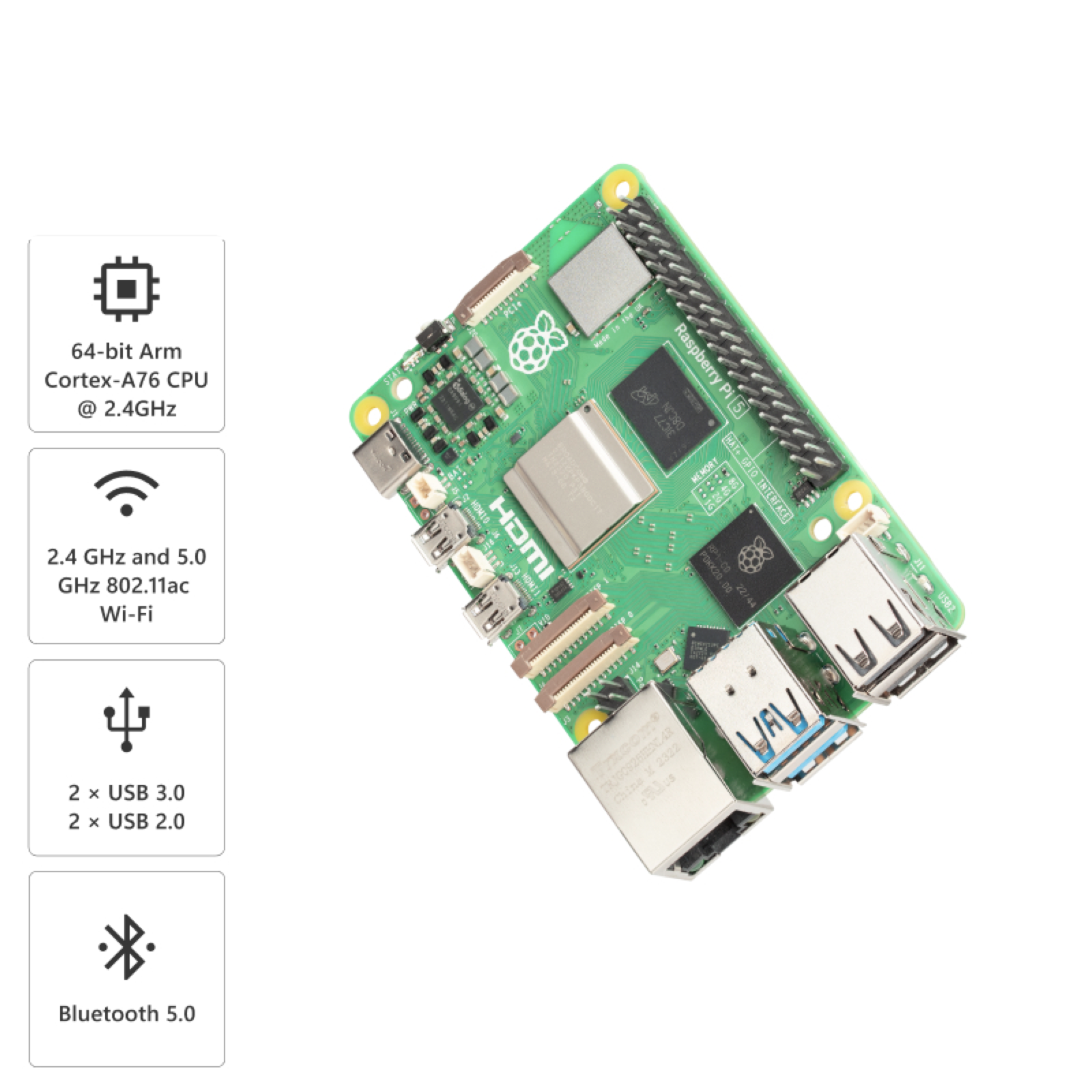 Raspberry Pi 5 Model 8GB - Image 6