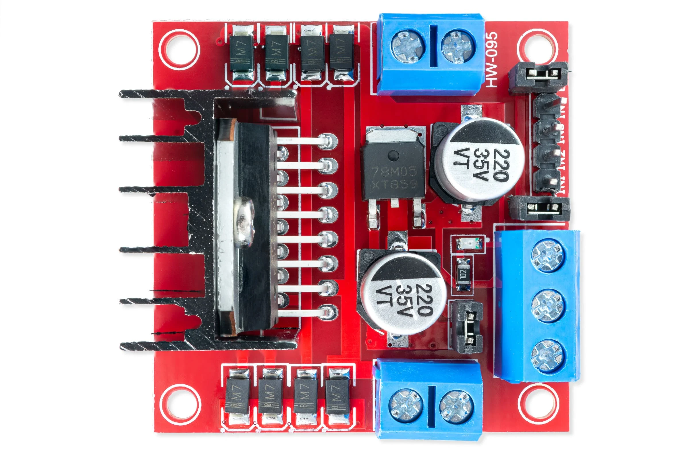 L298N Dual H-Bridge Motor Driver Module - 2A - Image 1